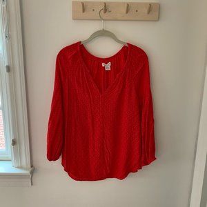 Anthopologie Velvet by Graham and Spencer Blouse